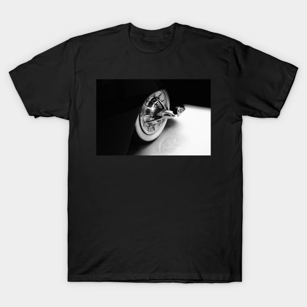 1951 Mercury M74, Car Wheel T-Shirt by hottehue